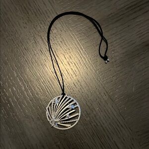 David Yurman Silver Pendant Necklace